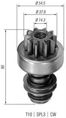 Zobrats, Starteris MAGNETI MARELLI 940113020057