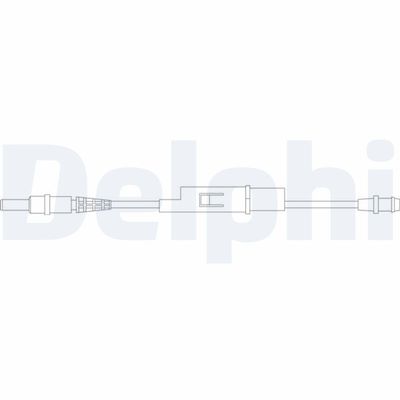 Indikators, Bremžu uzliku nodilums DELPHI LZ0169