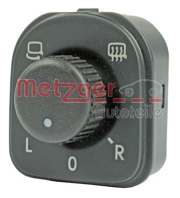 Переключатель, механизм регулировки наружного зеркала METZGER 0916488