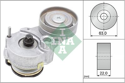 Натяжитель ремня, клиновой зубча Schaeffler INA 534 0147 10