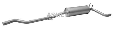 Глушитель выхлопных газов конечный ASMET 09.086
