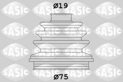 Комплект пыльника, приводной вал SASIC 9004685