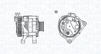 Генератор MAGNETI MARELLI 063731589010