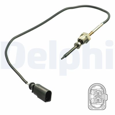 Датчик, температура выхлопных газов DELPHI TS30165