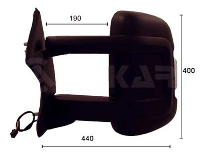 Ārējais atpakaļskata spogulis ALKAR 9221922
