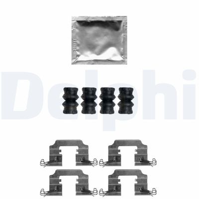 Piederumu komplekts, Disku bremžu uzlikas DELPHI LX0650