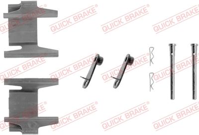 Piederumu komplekts, Disku bremžu uzlikas QUICK BRAKE 109-1142
