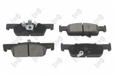 Bremžu uzliku kompl., Disku bremzes ABAKUS 231-01-281