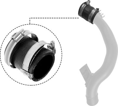 Трубка нагнетаемого воздуха GATES 09-0914