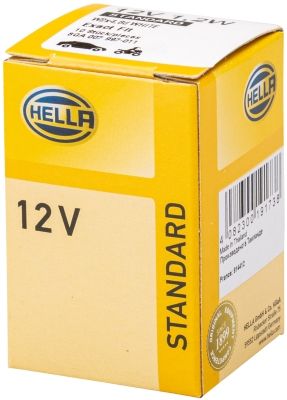 Лампа накаливания, освещение щитка приборов HELLA 8GA007997011