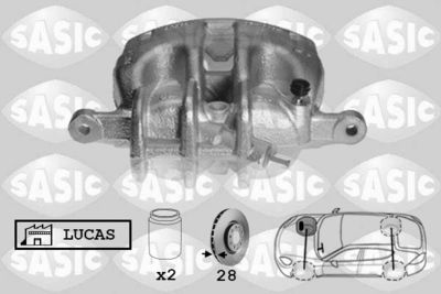 Bremžu suports SASIC 6500079