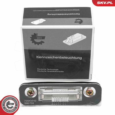 Numurzīmes apgaismojuma lukturis ESEN SKV 72SKV010