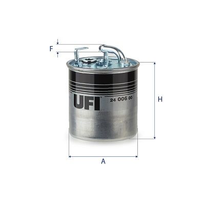 Degvielas filtrs UFI 24.006.00