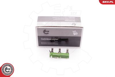 Rezistors, Salona ventilators ESEN SKV 94SKV054