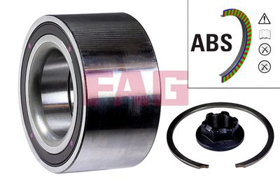 Комплект подшипника ступицы колеса Schaeffler FAG 713 6704 10