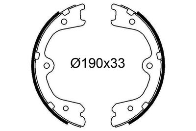 Комплект тормозных колодок VALEO 564309