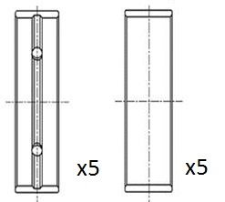 Подшипник коленвала FAI AutoParts BM1008-STD