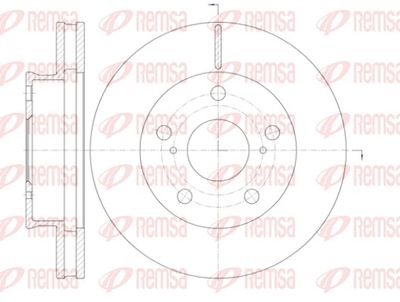 Bremžu diski REMSA 61421.10