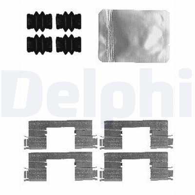 Piederumu komplekts, Disku bremžu uzlikas DELPHI LX0592