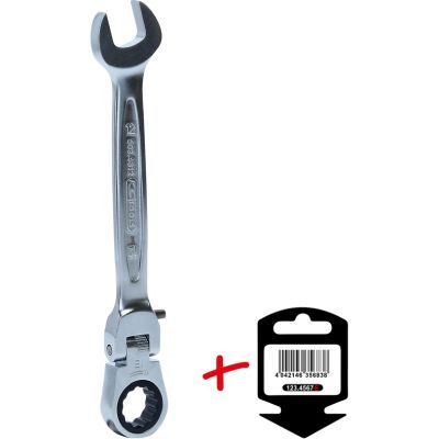 Uzgriežņu atslēga ar sprūdmehānismu KS TOOLS 503.4812-E