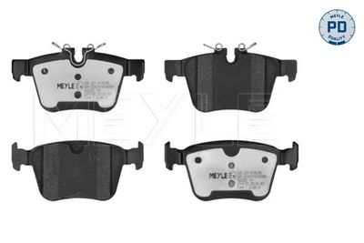 Bremžu uzliku kompl., Disku bremzes MEYLE 025 221 4115/PD