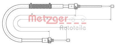Trose, Stāvbremžu sistēma METZGER 10.6895