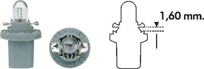MAGNETI MARELLI 003724100000 Kvēlspuldze, Instrumentu paneļa