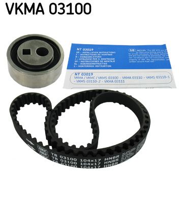 Комплект ремня ГРМ SKF VKMA 03100