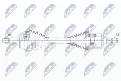 Приводной вал NTY NPW-AR-012