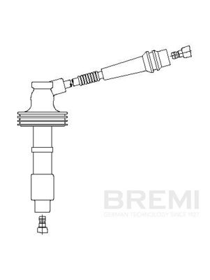 Augstsprieguma vads BREMI 760E22