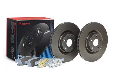 Комплект тормозов, дисковый тормозной механизм BREMBO KT 08 077