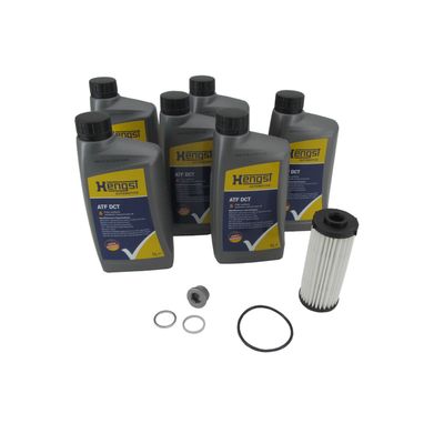 Detaļu komplekts, automātiskās ātrumkārbas eļļas maiņa HENGST FILTER KIT823