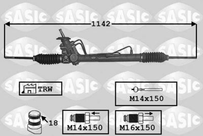 Stūres mehānisms SASIC 7006153