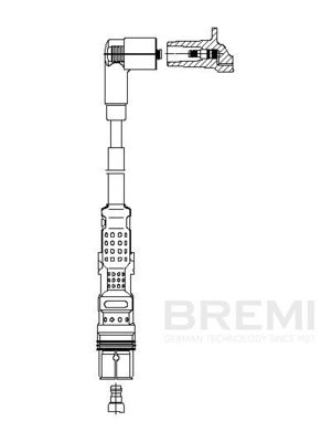 Augstsprieguma vads BREMI 1A25E108