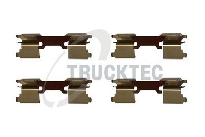 Piederumu komplekts, Disku bremžu uzlikas TRUCKTEC AUTOMOTIVE 02.35.292