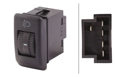 Regulators, lukturu augstuma regulēšana HELLA 6ZB 006 377-017