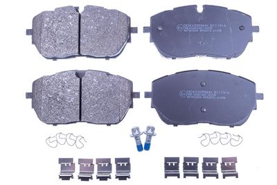 Комплект тормозных колодок, дисковый тормоз DENCKERMANN B111914