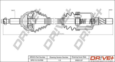 Приводной вал Dr!ve+ DP2110.10.0769