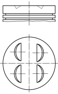 Поршень MAHLE 002 68 00