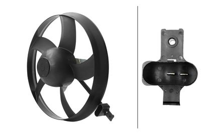 Вентилятор, охлаждение двигателя HELLA 8EW 366 420-031