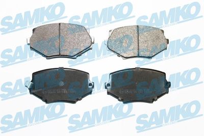 Комплект тормозных колодок, дисковый тормоз SAMKO 5SP1043
