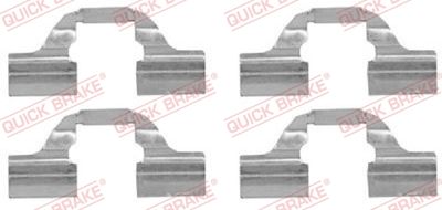 Piederumu komplekts, Disku bremžu uzlikas QUICK BRAKE 109-1684