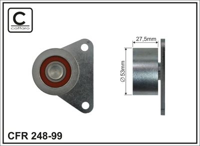 Siksnas spriegotājs, Zobsiksna CAFFARO 248-99