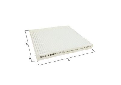 Фильтр, воздух во внутренном пространстве KNECHT LA 636