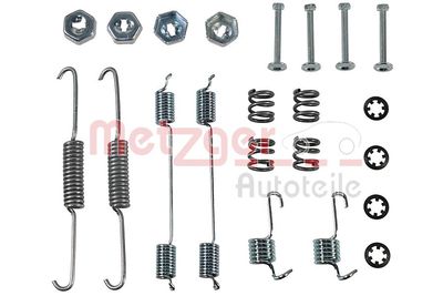 Комплектующие, тормозная колодка METZGER 105-0674