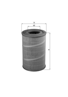 Воздушный фильтр KNECHT LX 560/1