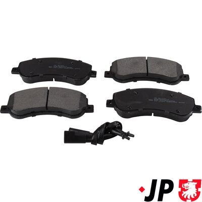 Комплект тормозных колодок, дисковый тормоз JP GROUP 1563600210