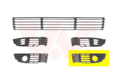 Ventilatora reste, Bampers VAN WEZEL 5837593
