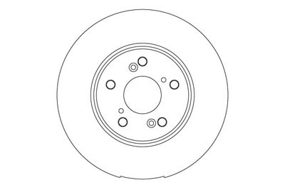 Тормозной диск TRW DF6762S