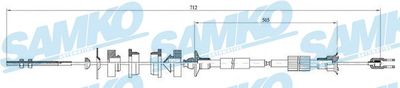Trose, Sajūga pievads SAMKO C0005C